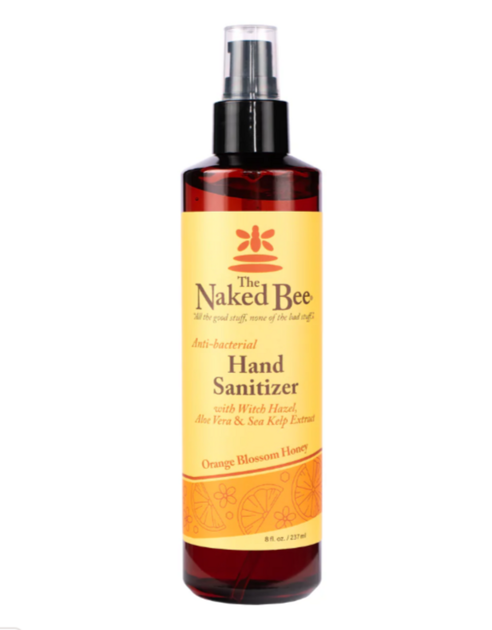 Naked Bee Orange Blossom Honey 8oz Hand Sanitizer