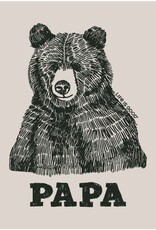 Life Is Good Men's Fineline Papa Bear Short Sleeve Crusher Tee