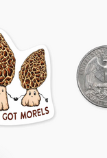 Nice Enough Morels MINI Sticker