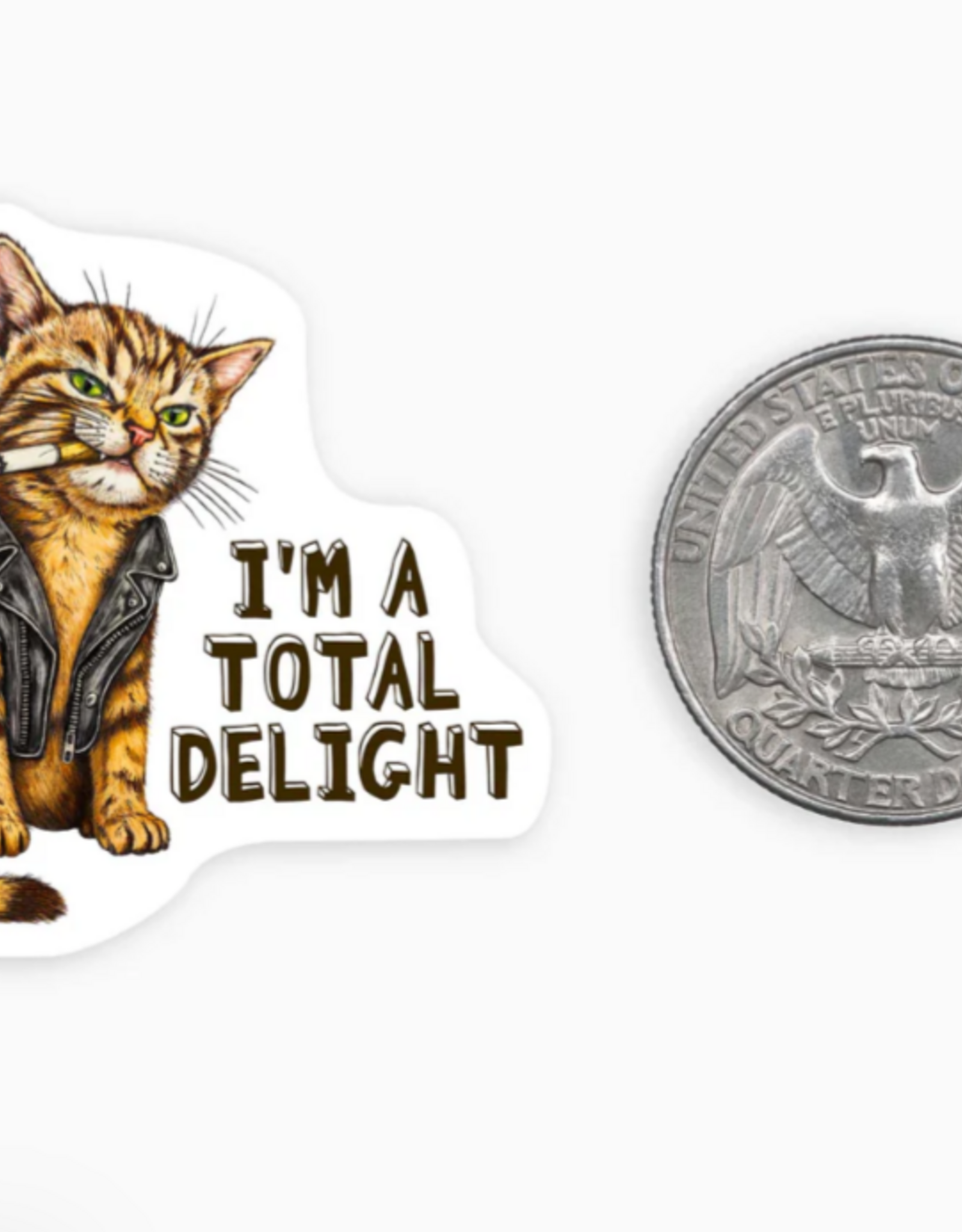 Nice Enough Delight MINI Sticker