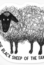 Nice Enough Black Sheep Sticker