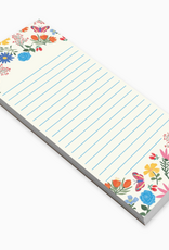 Gina B. Designs, Inc List Pad - Flower Splash