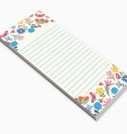 Gina B. Designs, Inc List Pad - Flower Splash