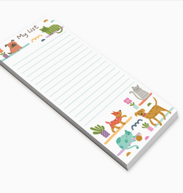 Gina B. Designs, Inc List Pad - Cats and Dogs