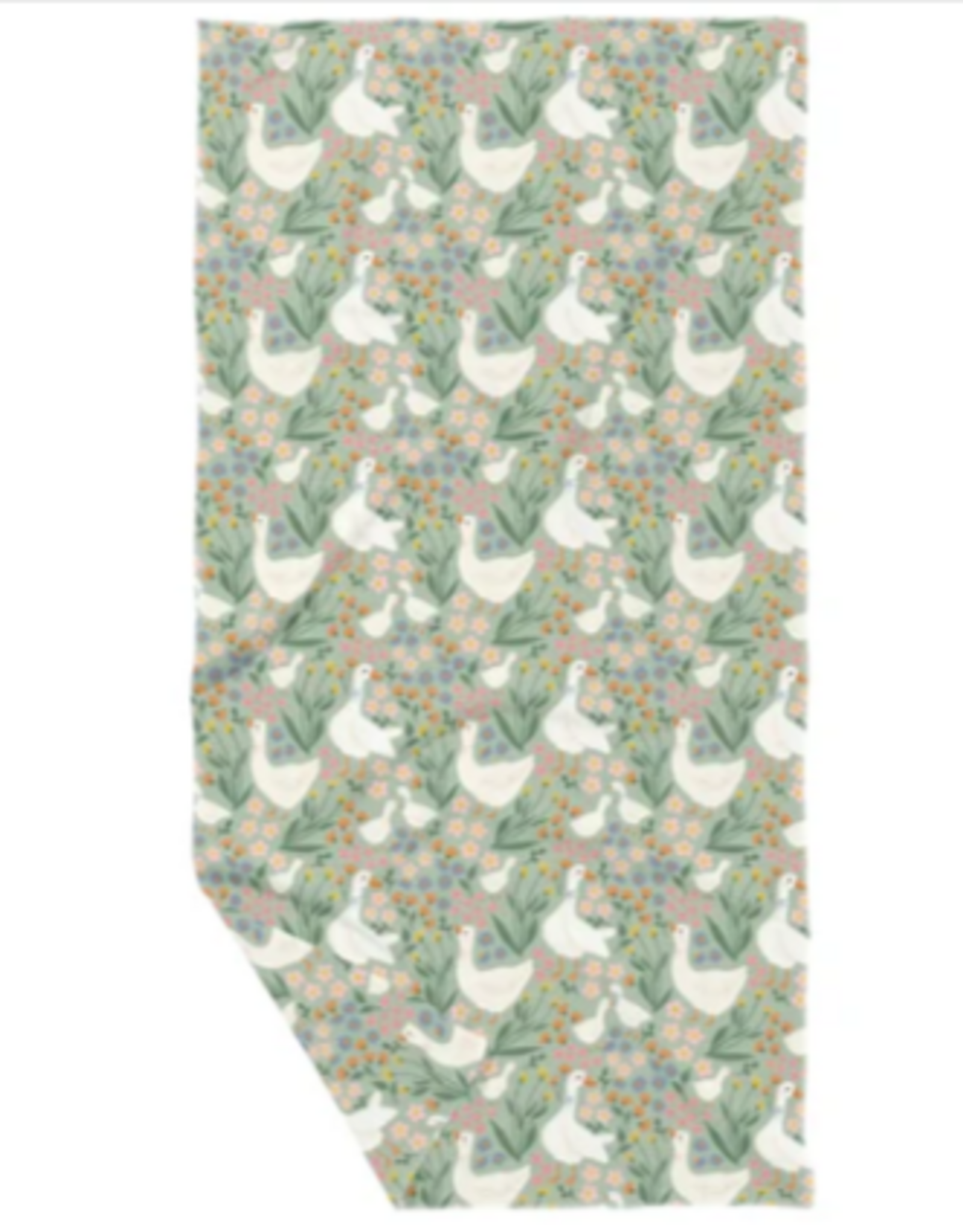 June Apothicarie Silly Goose Waffle Recycled Dish Towel