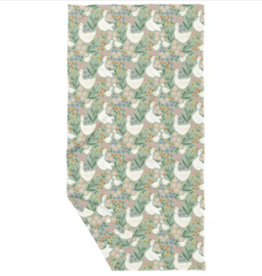 June Apothicarie Silly Goose Waffle Recycled Dish Towel