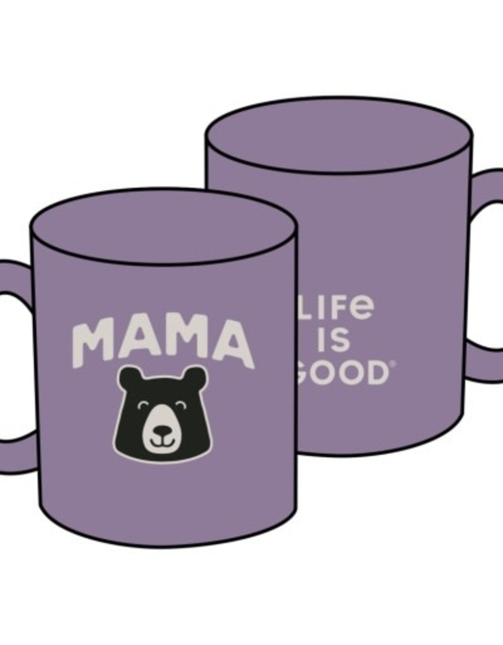 Life Is Good Mama Bear-Head Jake's Mug
