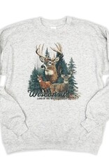 218 Clothing + Gift Whitetail Deer Crew Sweatshirt