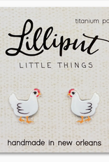 Lilliput Chicken Earrings