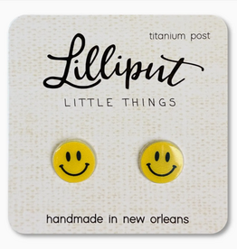 Lilliput Happy Face Earrings