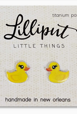 Lilliput Rubber Ducky Earrings