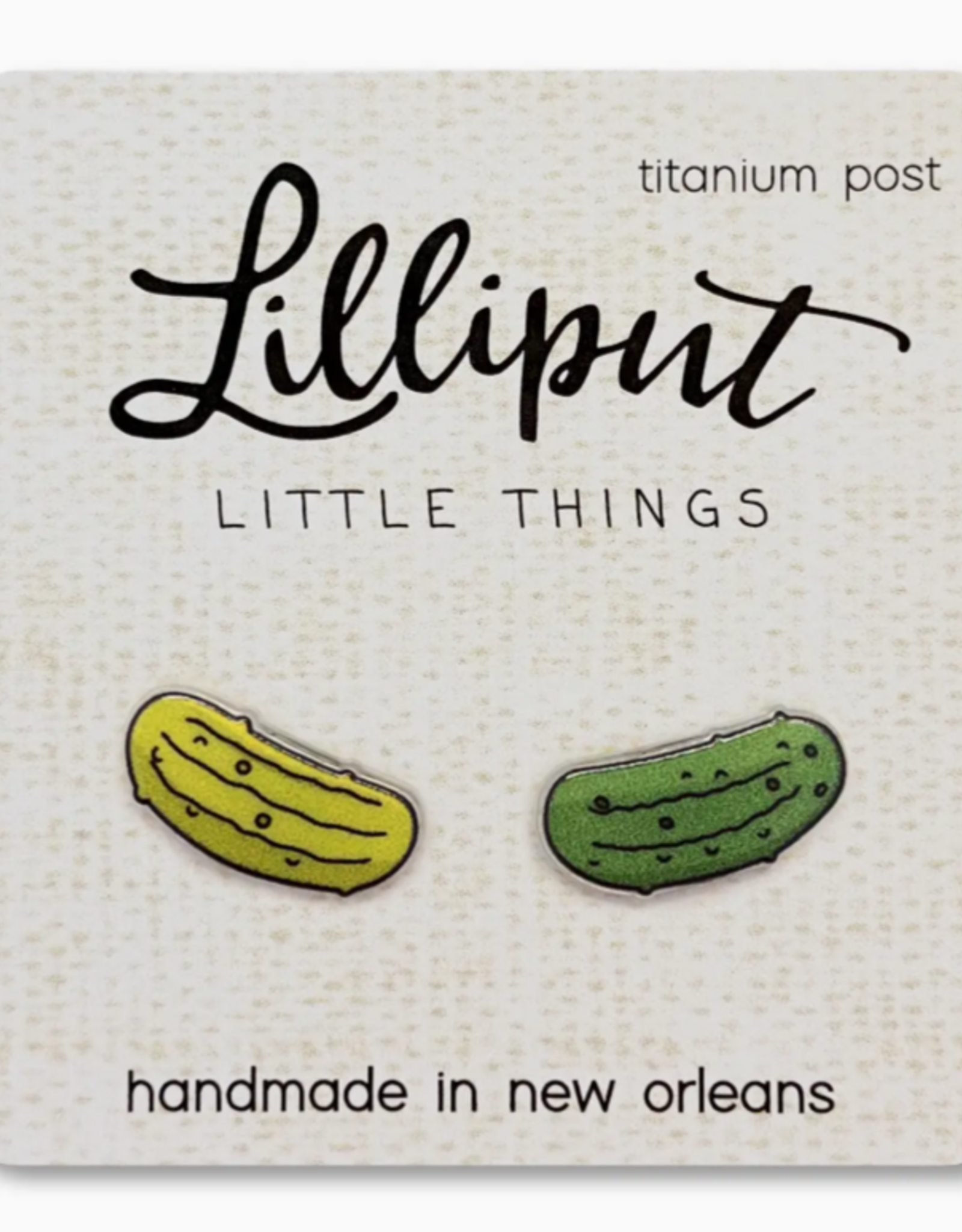 Lilliput Pickle Earrings