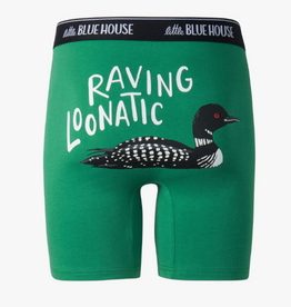 Hatley - Little Blue House Loonatic Men's Boxer Brief