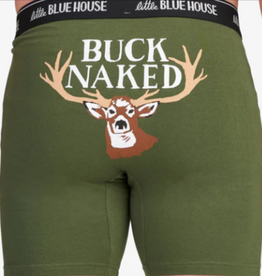 Hatley - Little Blue House Buck Naked Men's Boxer Brief