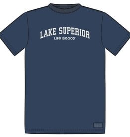Life Is Good Men's Lake Superior Arch Short Sleeve Crusher Tee