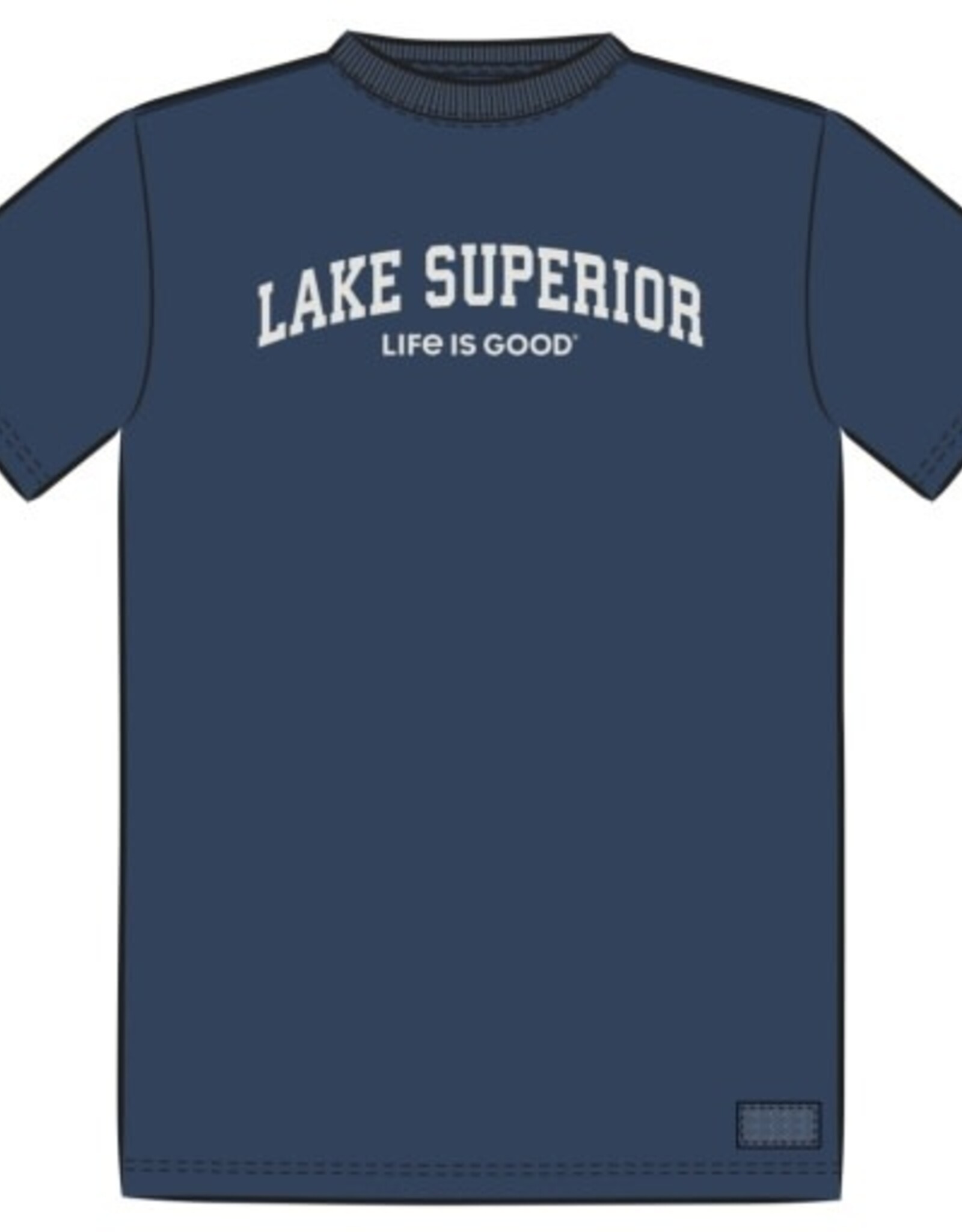 Life Is Good Men's Lake Superior Arch Short Sleeve Crusher Tee