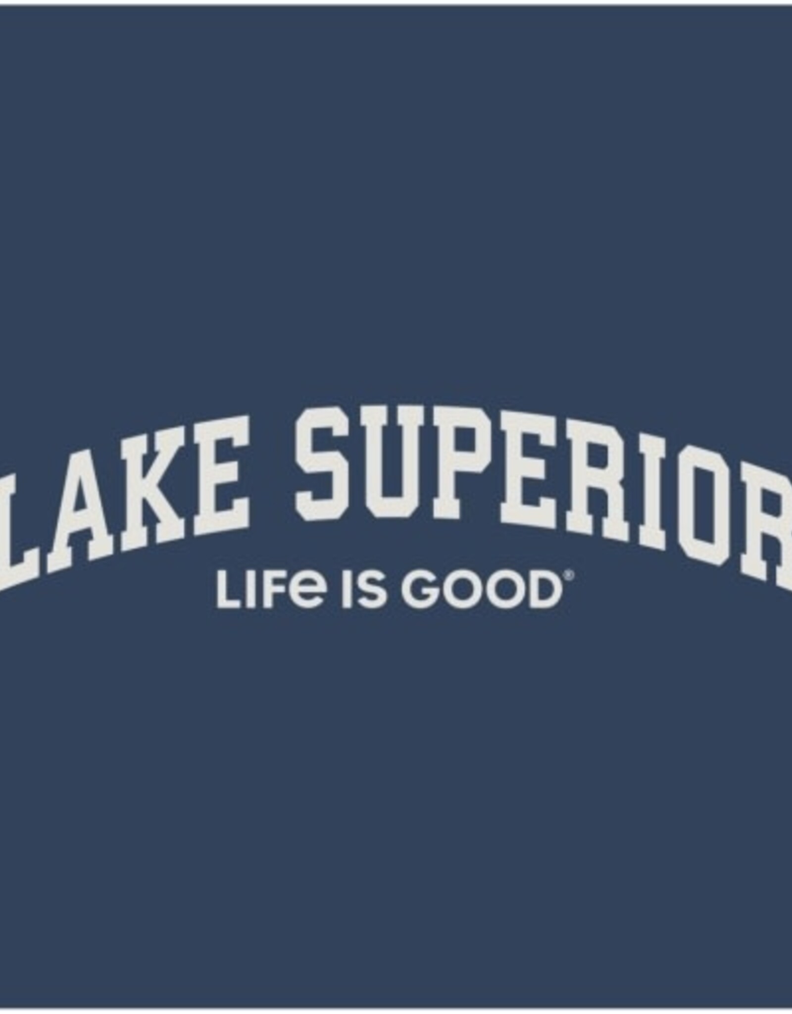 Life Is Good Men's Lake Superior Arch Short Sleeve Crusher Tee