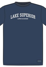 Life Is Good Men's Lake Superior Arch Short Sleeve Crusher Tee
