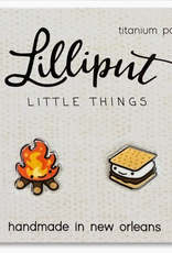 Lilliput Campfire & Smores Earrings