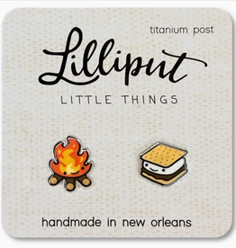 Lilliput Campfire & Smores Earrings