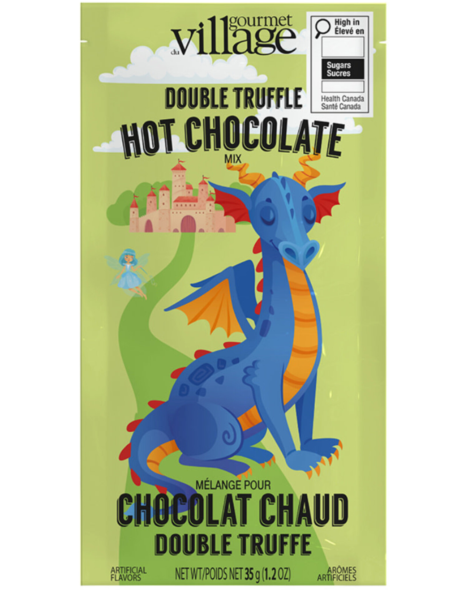 Gourmet Village Double Truffle Hot Chocolate Mix - Dragon