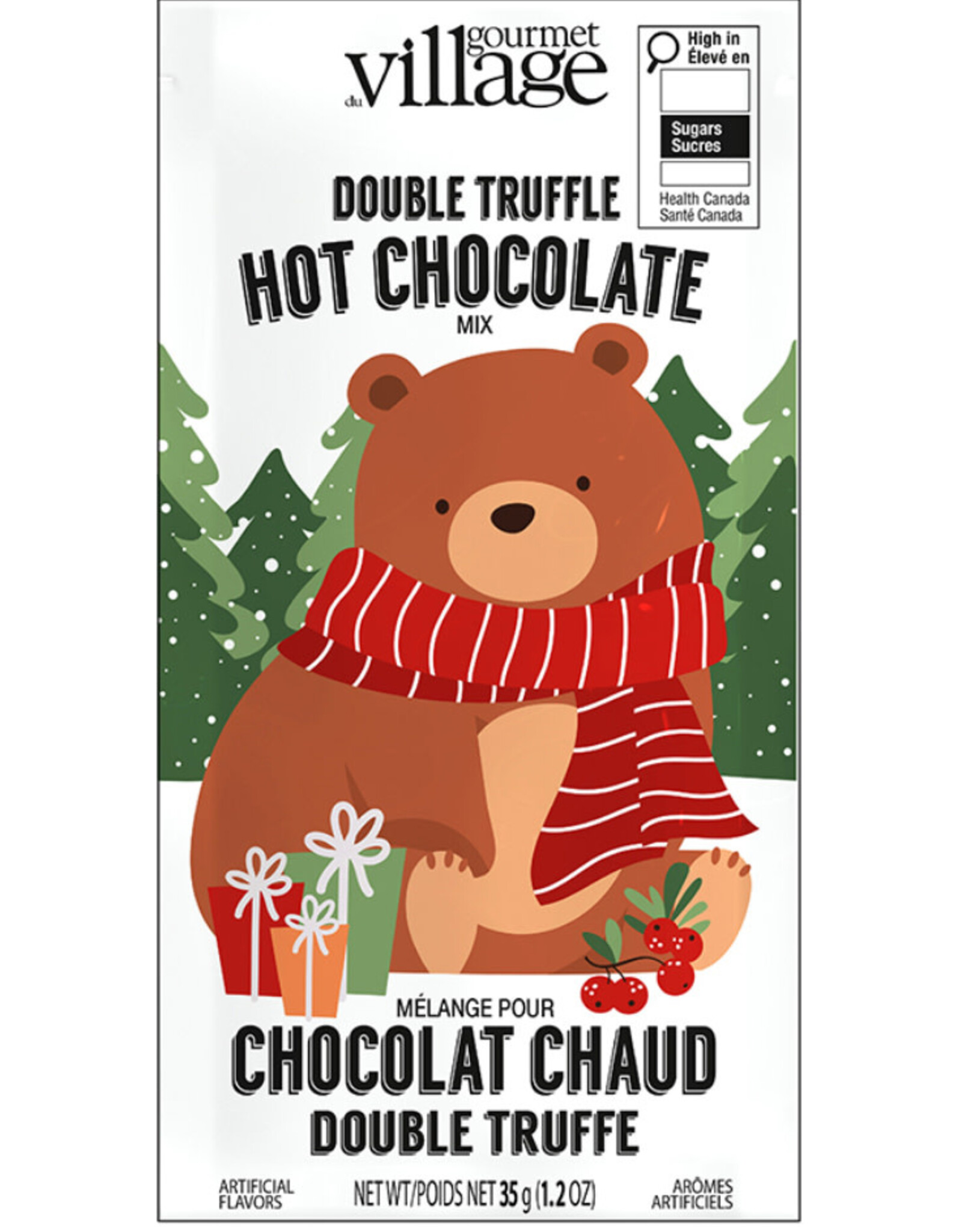 Gourmet Village Festive Bear Hot Chocolate Mix