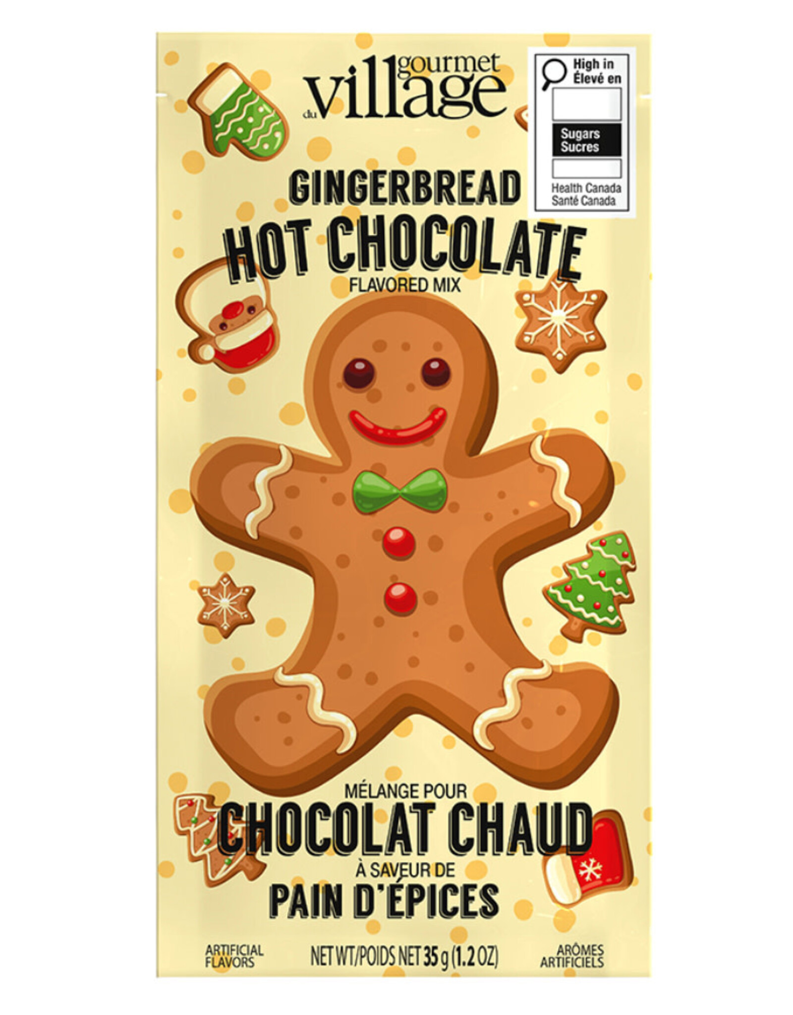 Gourmet Village Gingerbread Hot Chocolate Mix