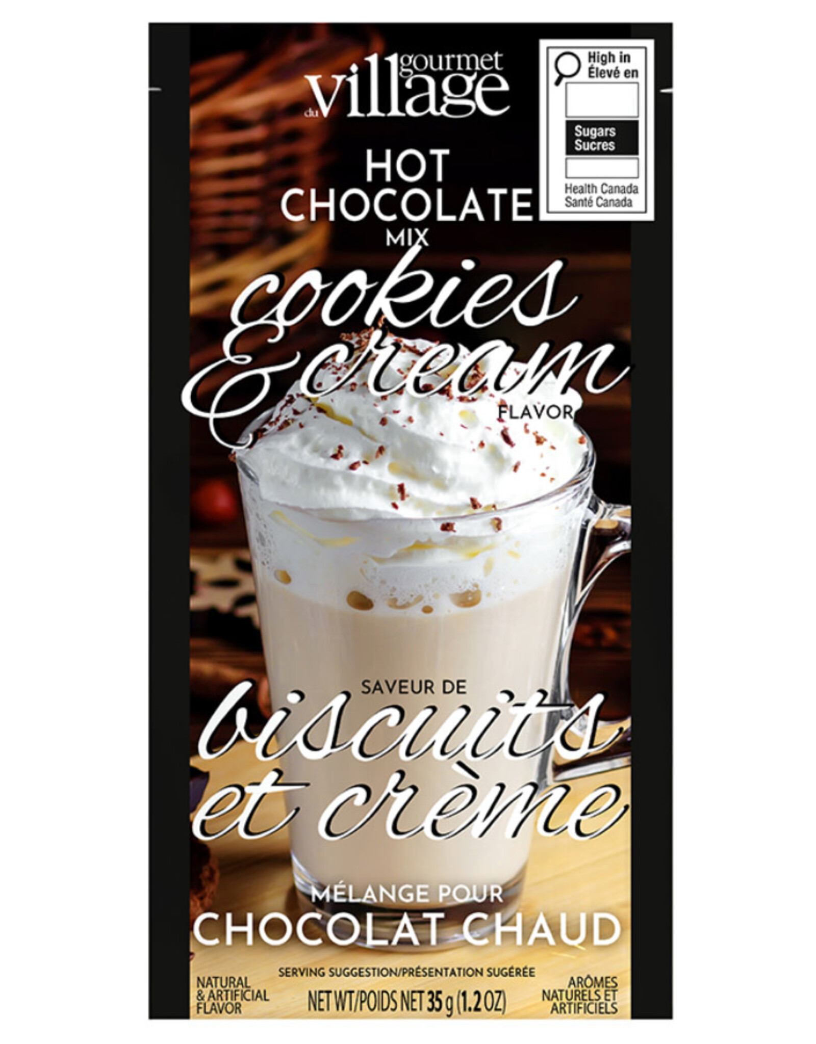 Gourmet Village Cookies & Cream Hot Chocolate Mix