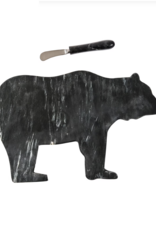 Park Designs Bear Marble Cutting Board with Spreader