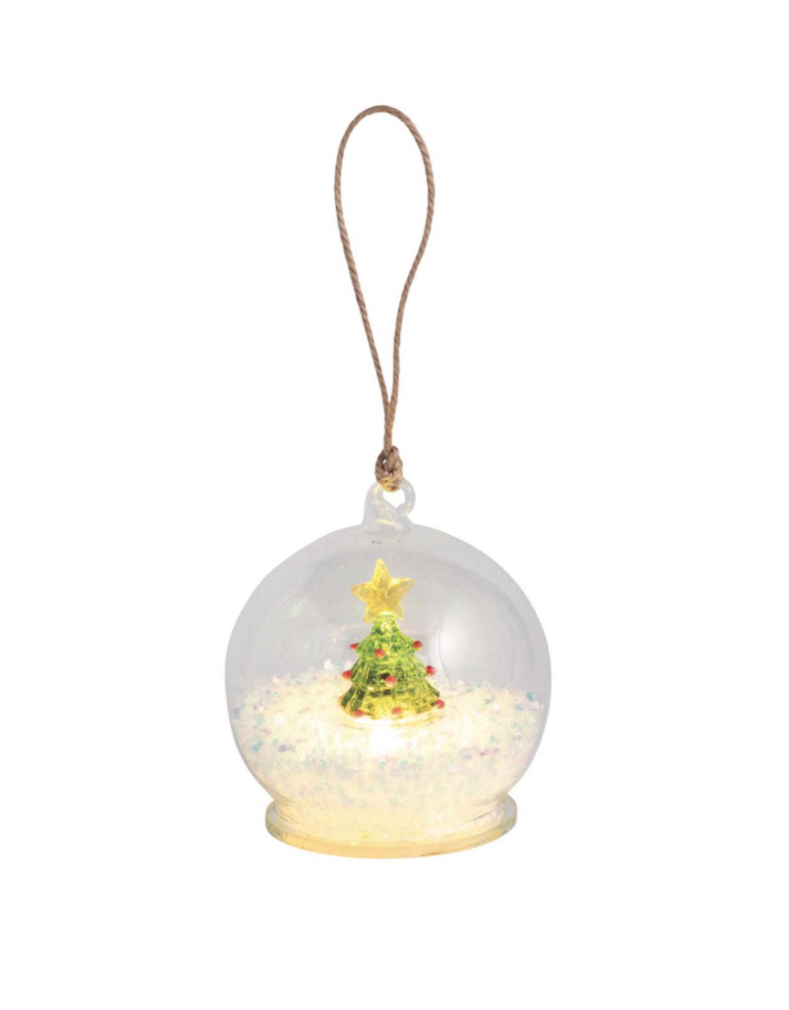 Mudpie Tree Light-Up Ball Ornament