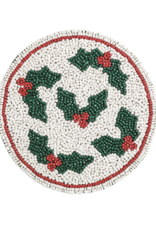 Mudpie Holly Beaded Trivet