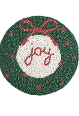 Mudpie Wreath Beaded Trivet