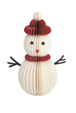 Mudpie Large Snowman Paper Sitter