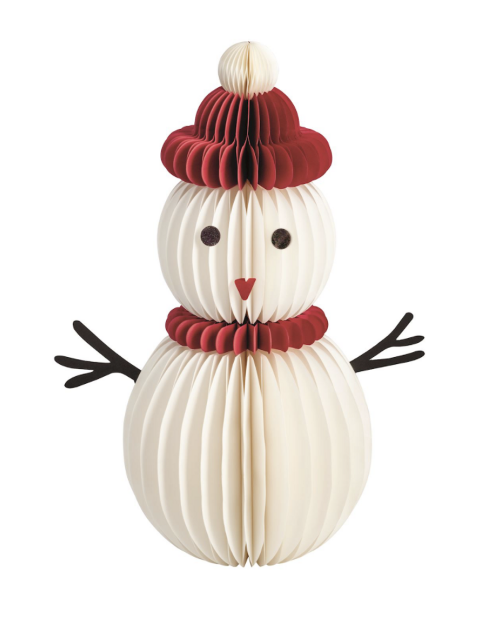 Mudpie Large Snowman Paper Sitter