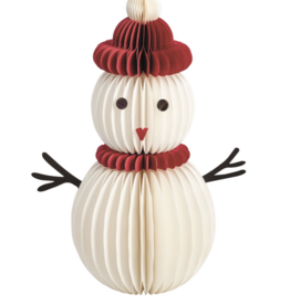 Mudpie Large Snowman Paper Sitter