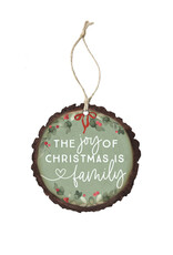 Sincere Surroundings Joy Of Christmas Family Ornament