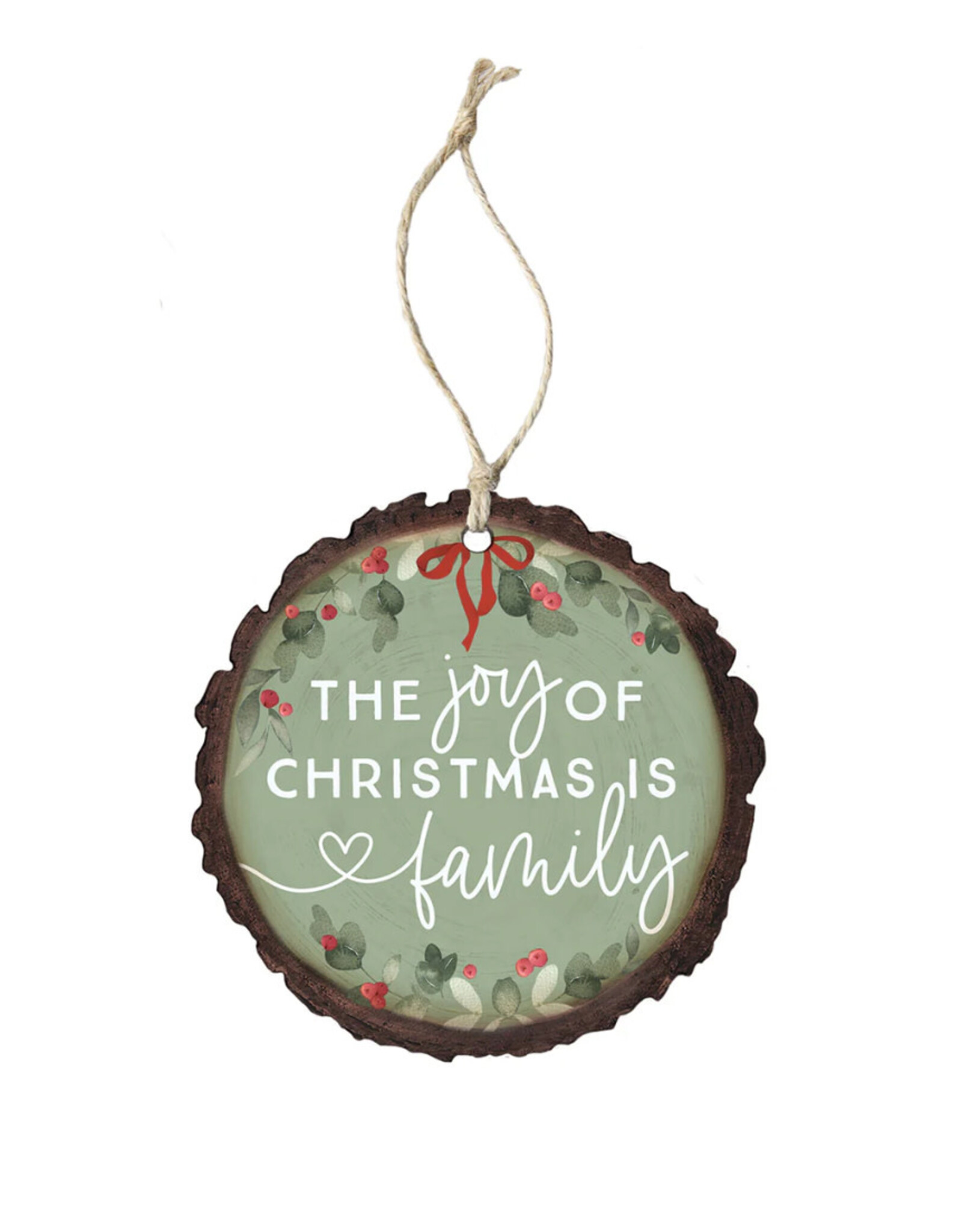 Sincere Surroundings Joy Of Christmas Family Ornament