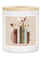 Sincere Surroundings Floral Fall Books Candle (Cozy Cottage)