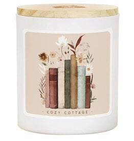 Sincere Surroundings Floral Fall Books Candle (Cozy Cottage)