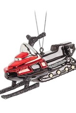 Abbott Snowmobile Ornament