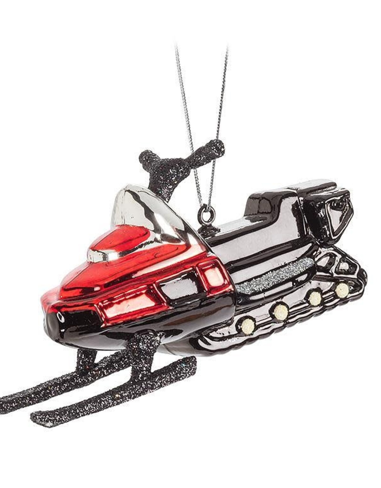 Abbott Snowmobile Ornament