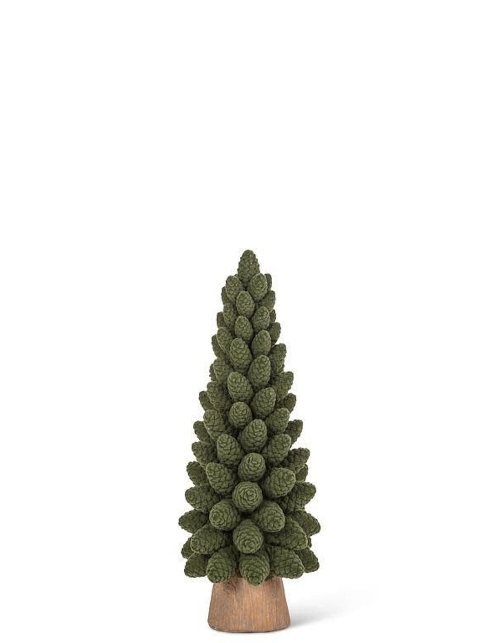 Abbott Small Velvet Pinecone Tree