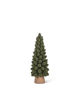 Abbott Small Velvet Pinecone Tree