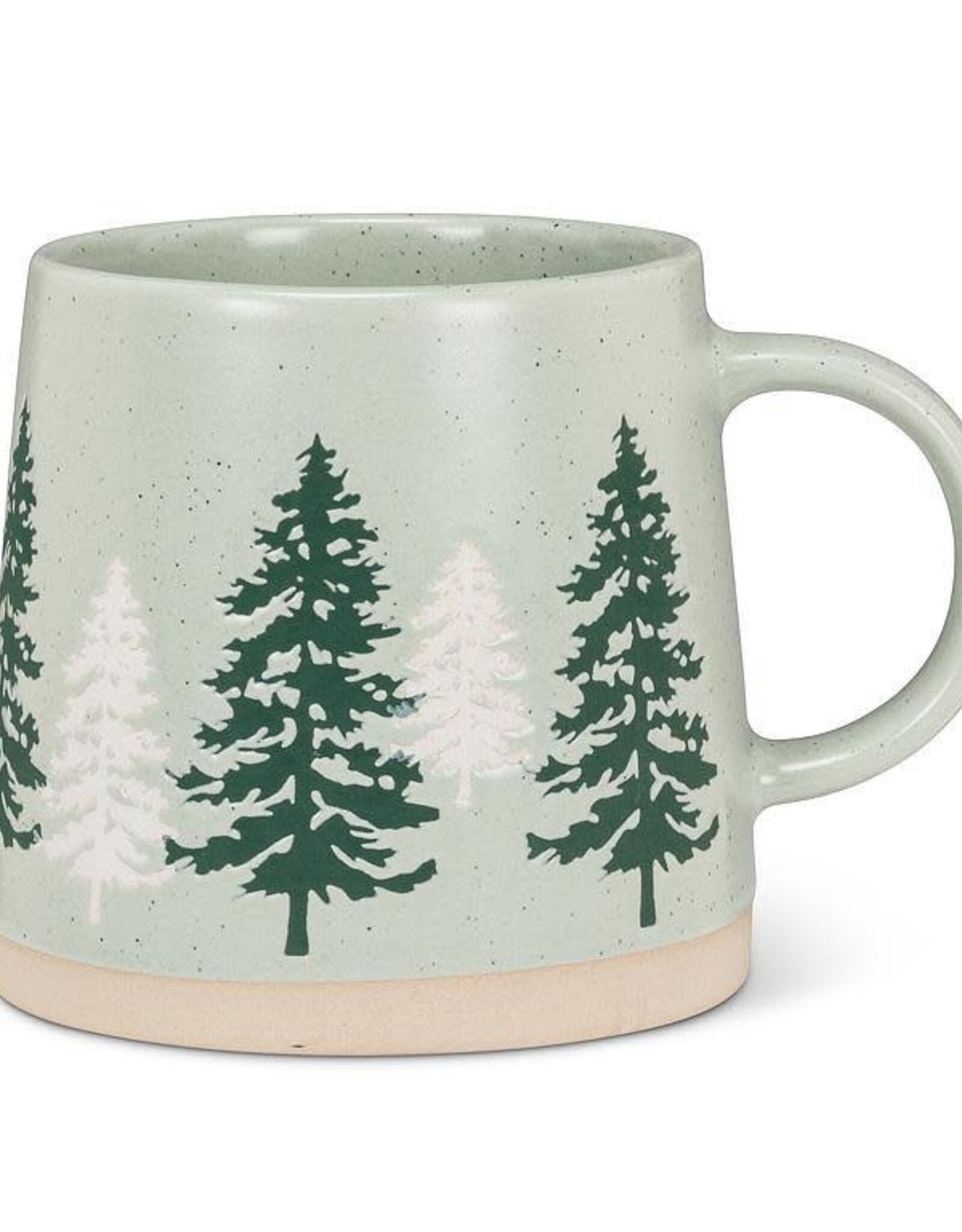 Abbott Wide Base Mug - Multi Pine Trees