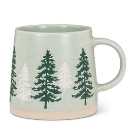 Abbott Wide Base Mug - Multi Pine Trees