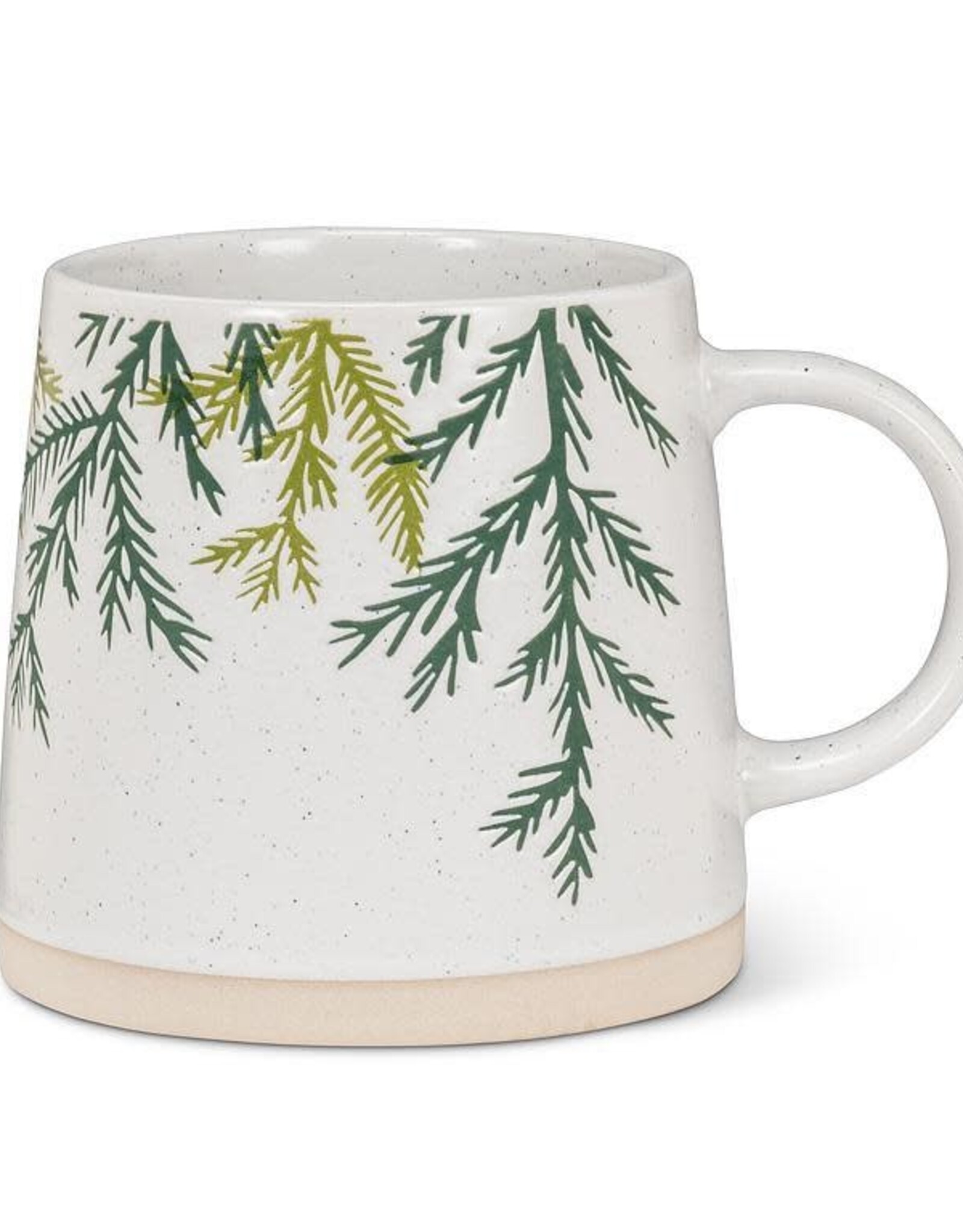 Abbott Wide Base Mug - Cedar Branches