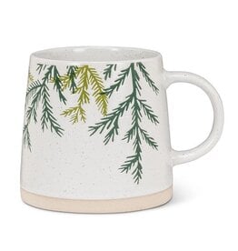 Abbott Wide Base Mug - Cedar Branches