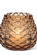 Abbott Medium Amber Pinecone Tealight