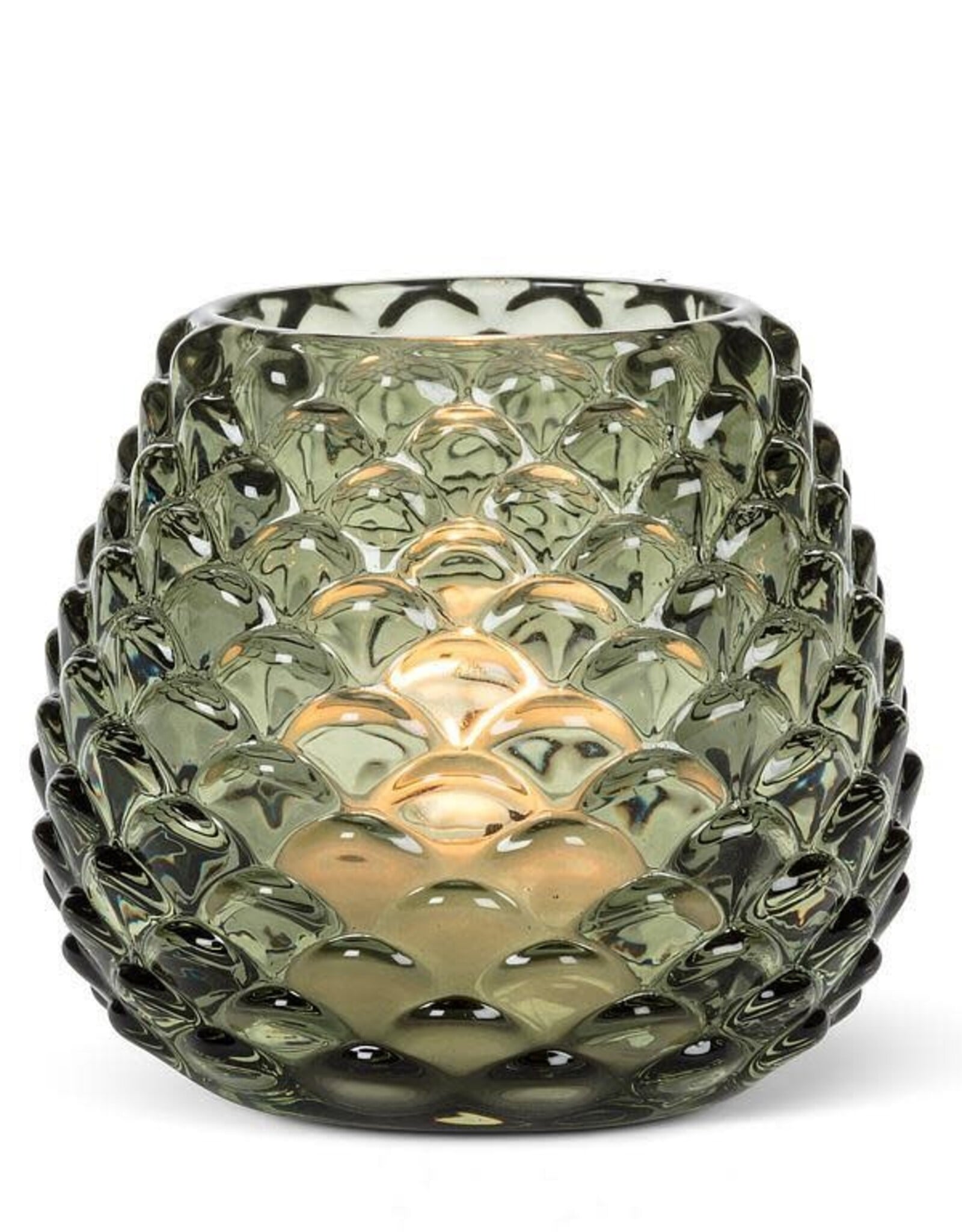 Abbott Medium Green Pinecone Tealight