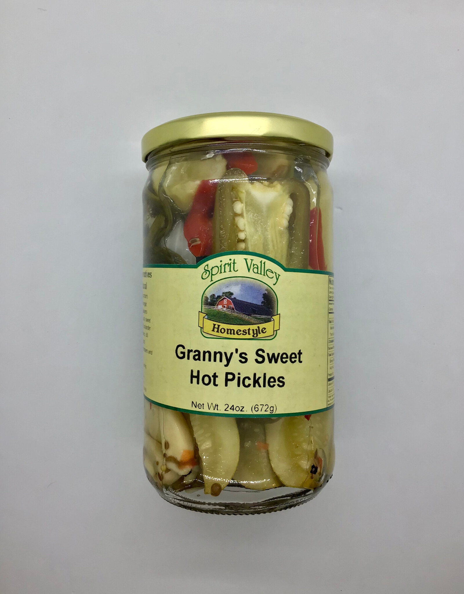 Spirit Valley Granny's Hot Sweet Pickles